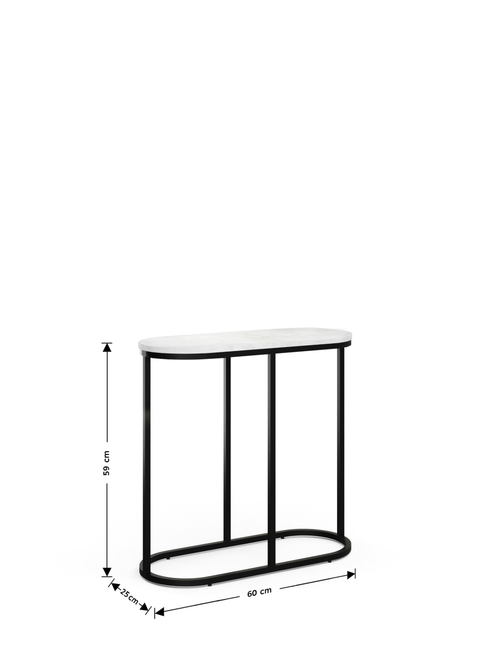 Farley Oval Side Table 6 of 7