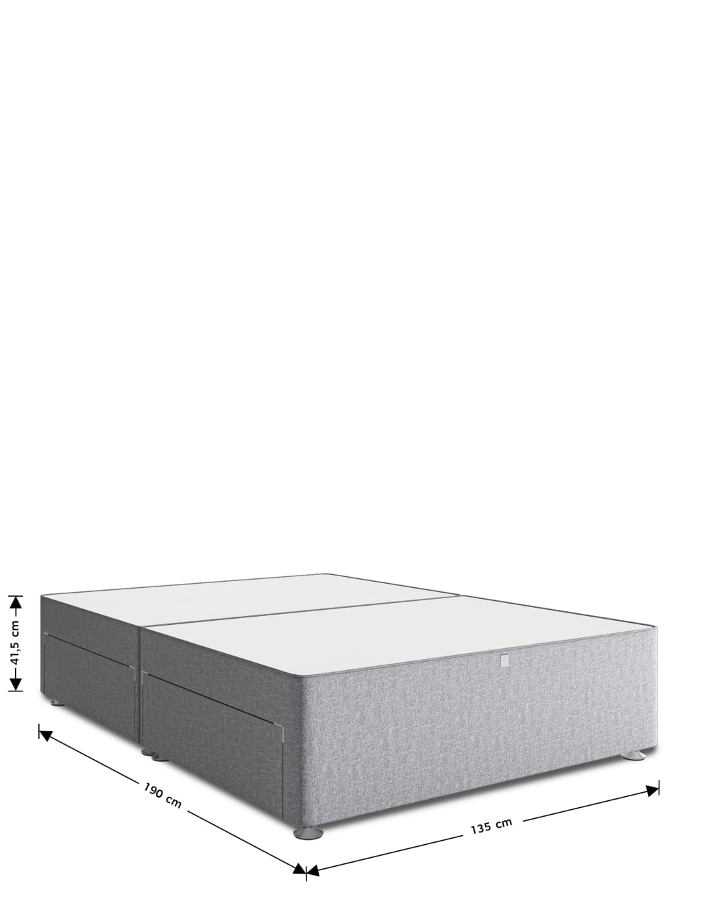 Classic Firm 4 Drawer Divan 6 of 6