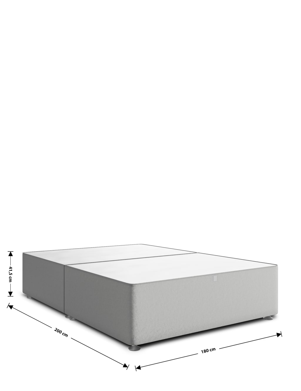Classic Sprung Non Storage Divan 5 of 5