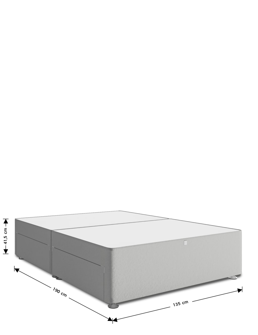 Classic Sprung 4 Drawer Divan 6 of 6