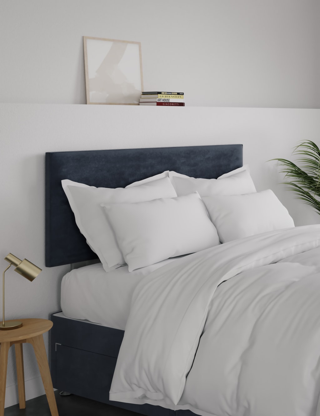 Modern Border Strutted Headboard 1 of 4