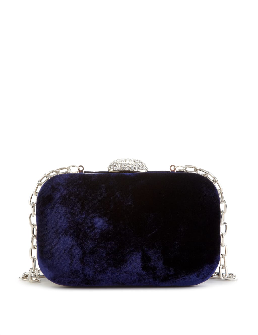 Velvet Box Clutch Bag M S Collection M S
