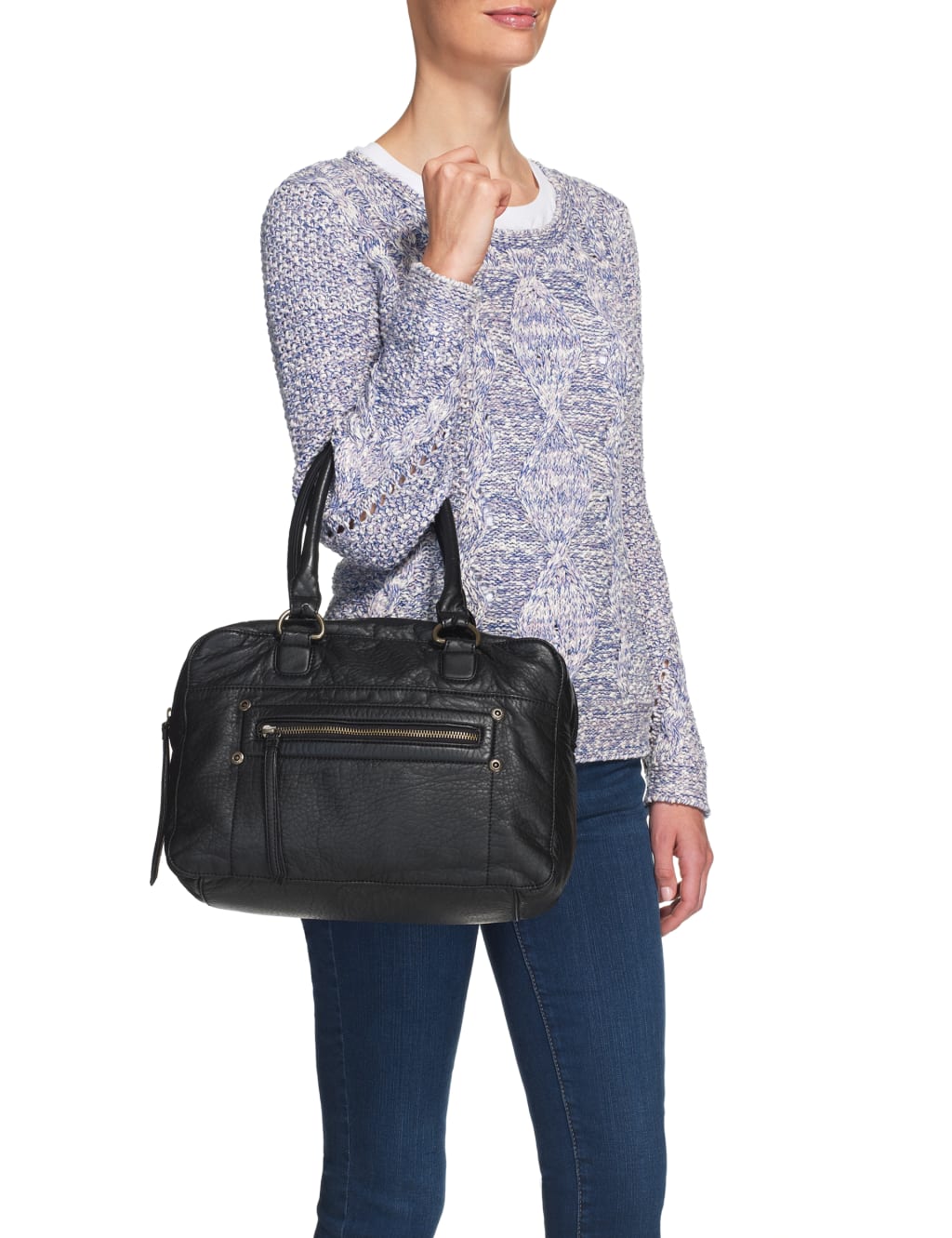 Front Zip Tote Bag 1 of 5