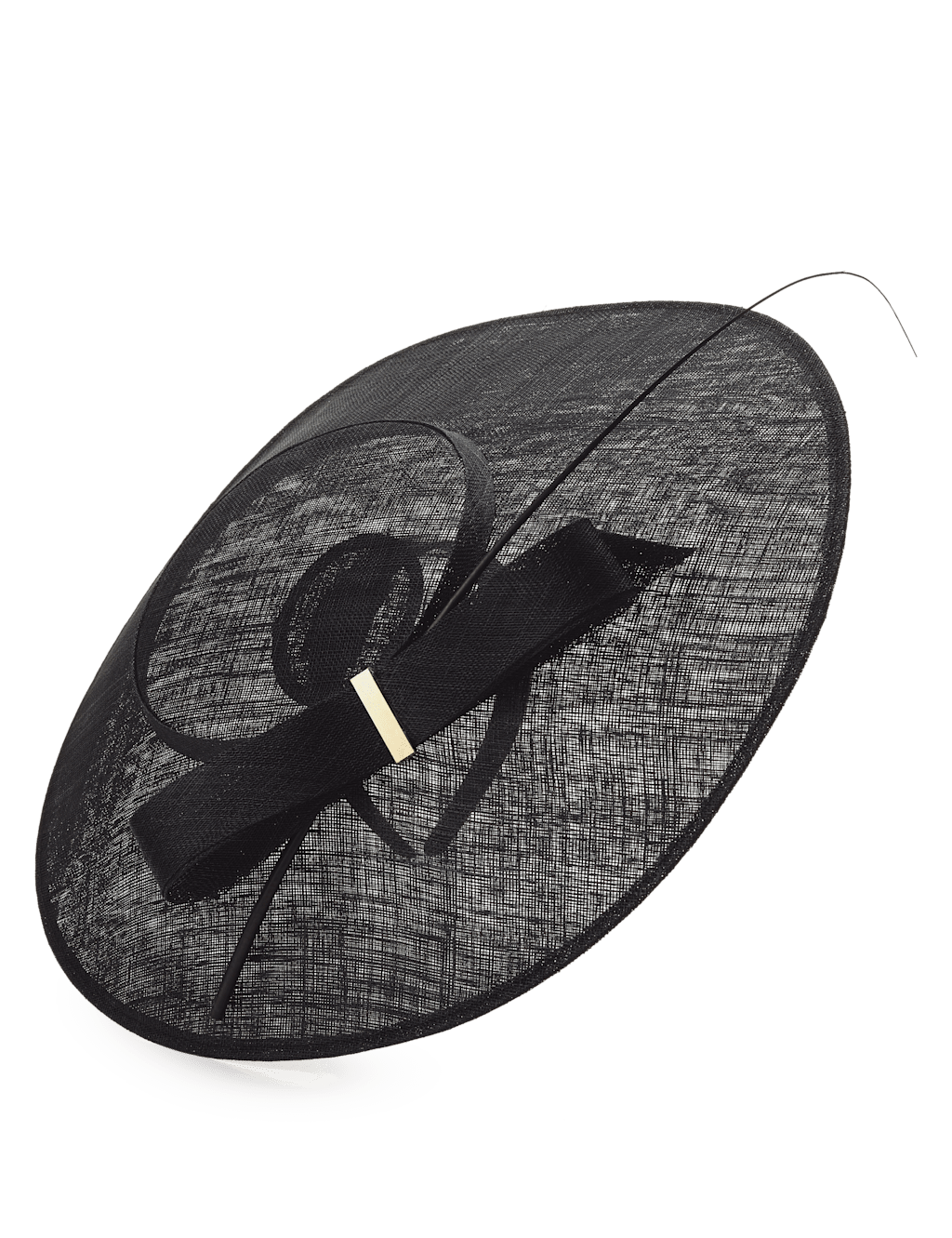 Slim Bow Disc Fascinator 2 of 4