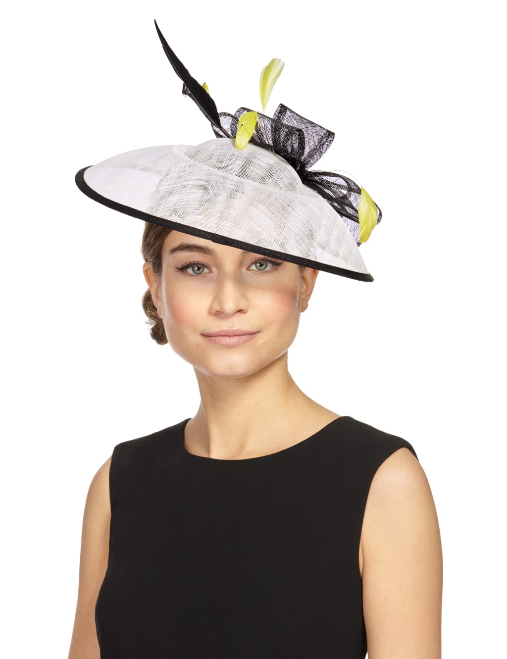 Jewel Embellished Feather Disc Fascinator 1 of 4