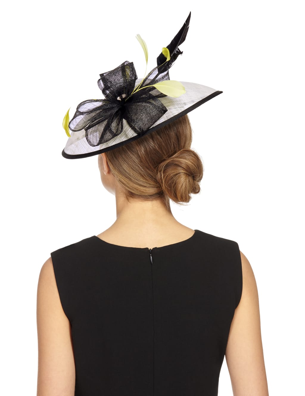 Jewel Embellished Feather Disc Fascinator 3 of 4