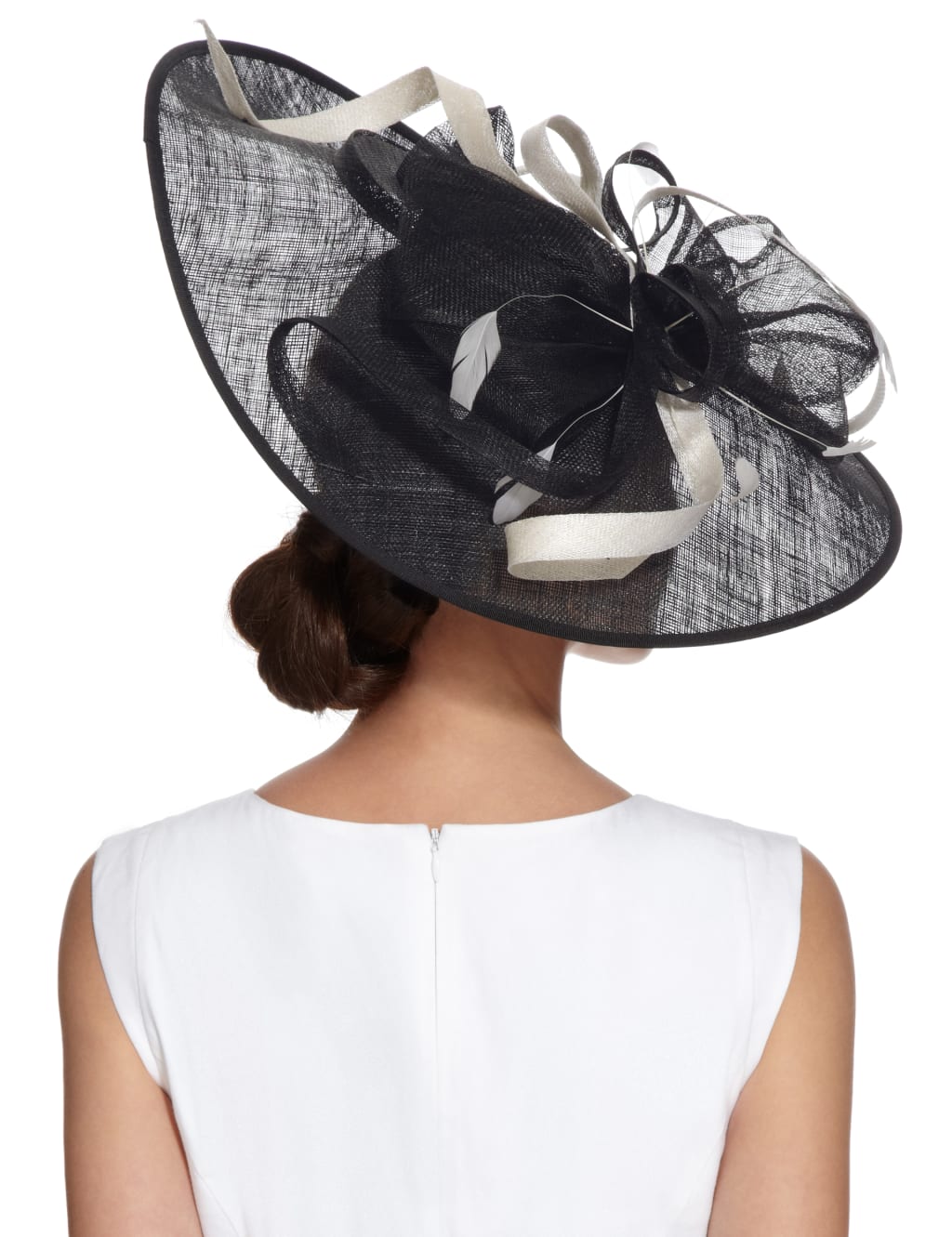 Faux Feather & Swirl Fascinator 3 of 4