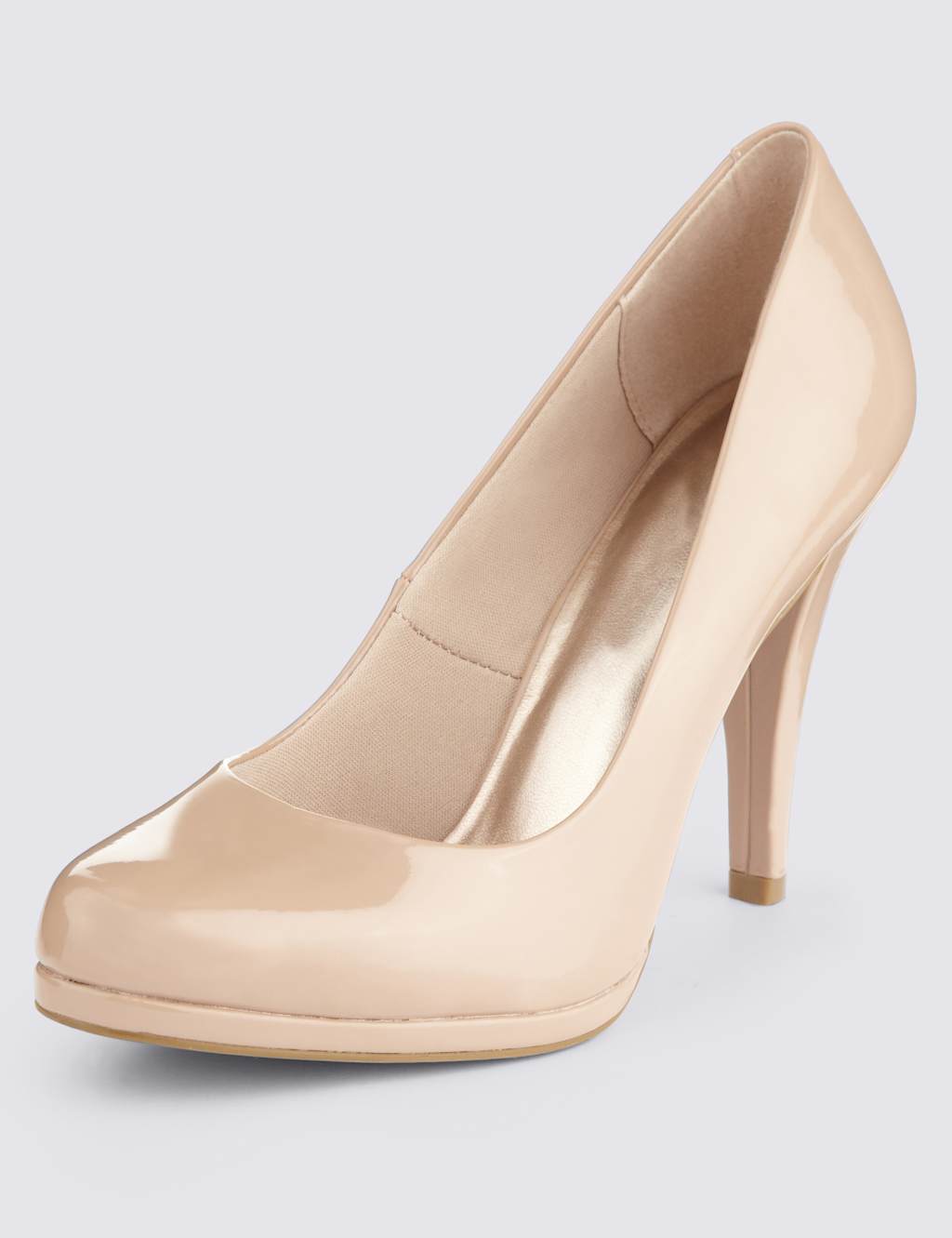 Stiletto High Heel Platform Court Shoes with Insolia® 1 of 4