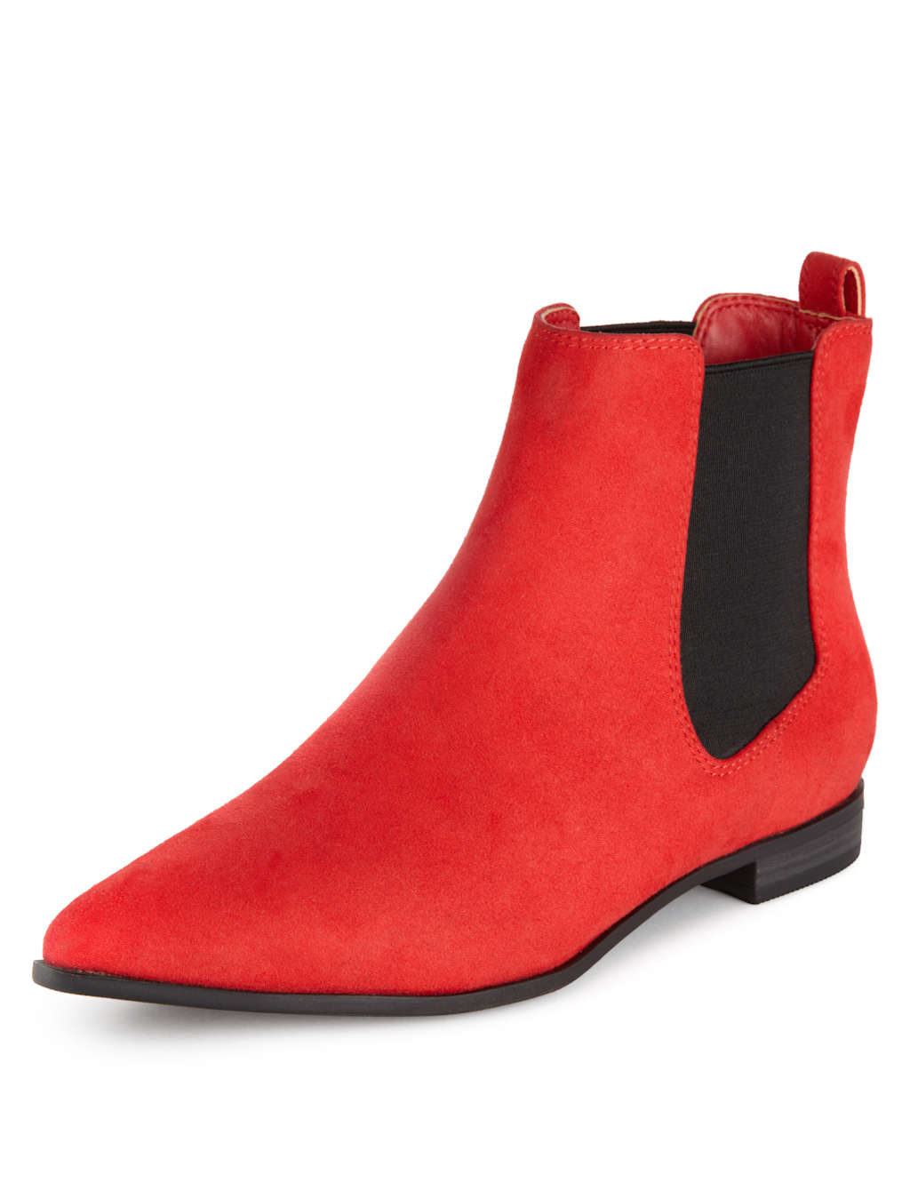 Faux Suede Flat Chelsea Boots with Insolia Flex® 1 of 4