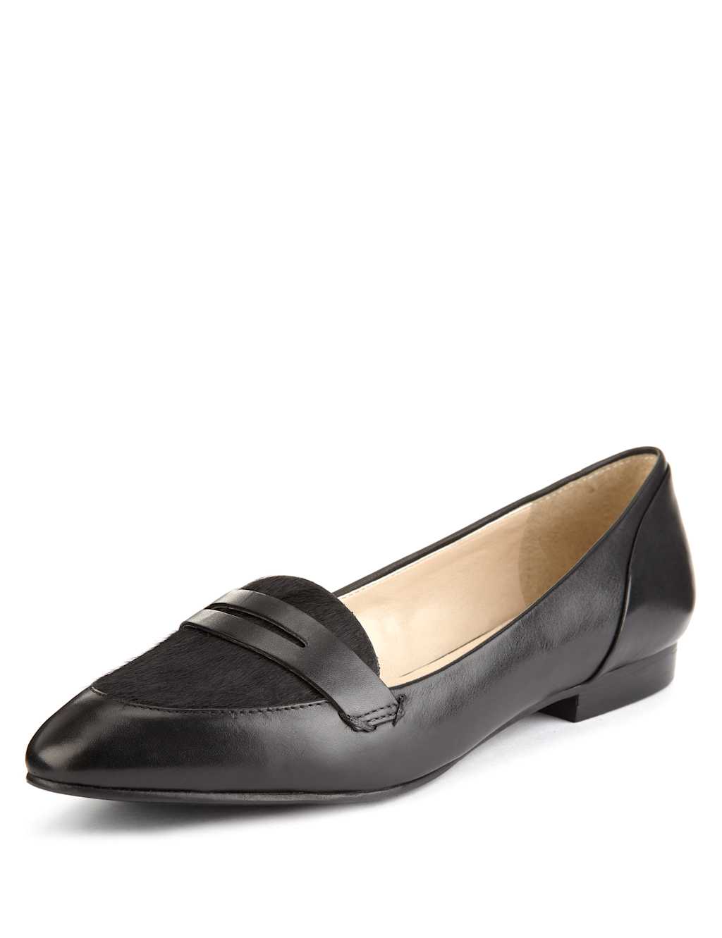 Leather Penny Loafers with Insolia Flex® 1 of 4