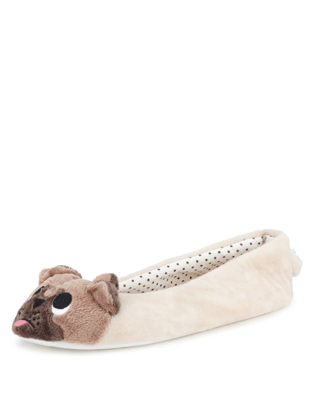 Pug Ballerina Slippers 1 of 4