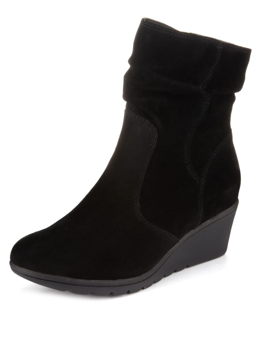 M&s wedge boots discount