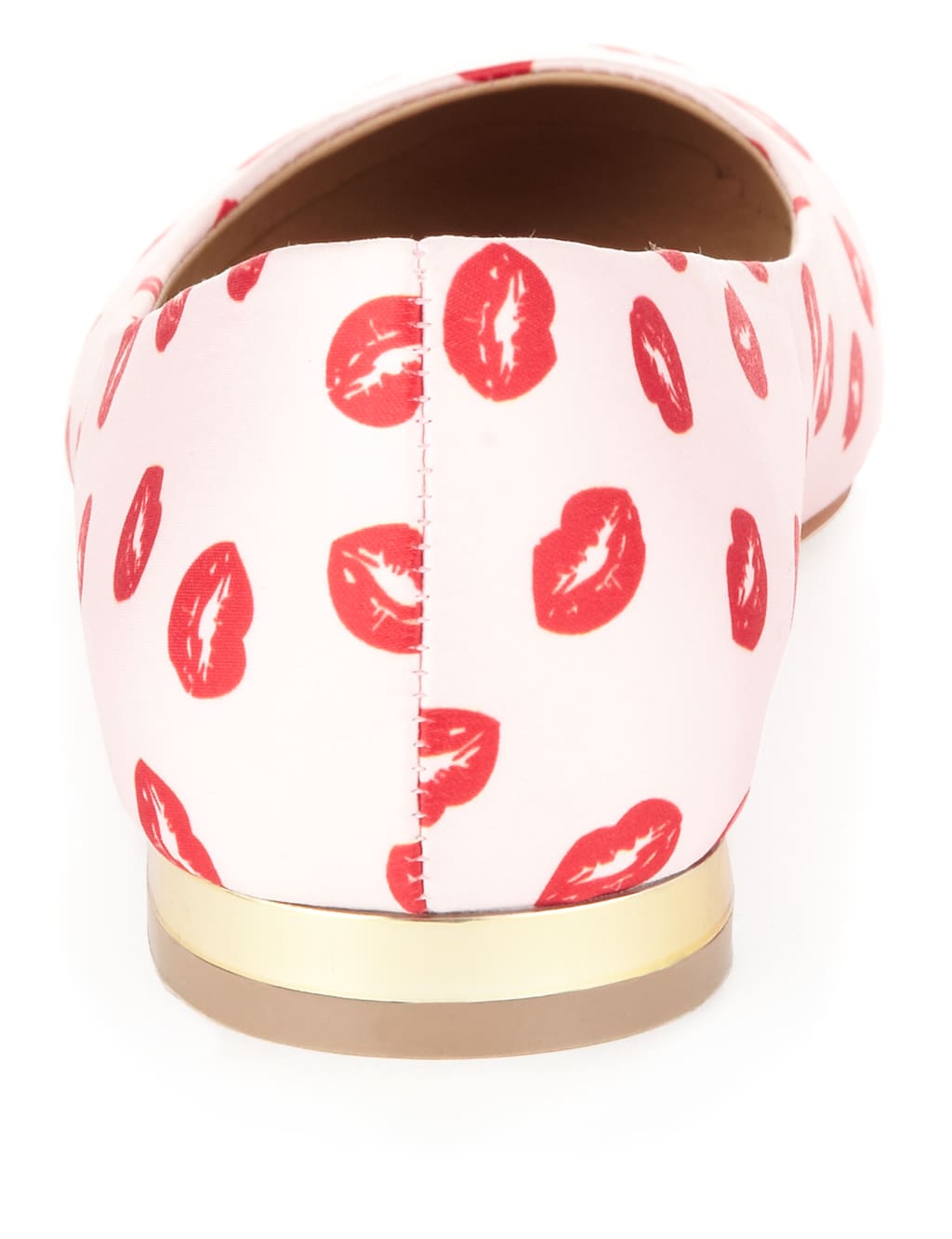 Lip Print Round Toe Pumps with Insolia Flex® 3 of 4