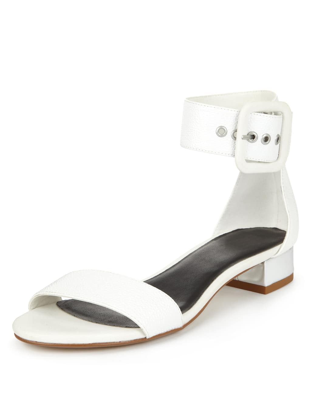 Block Buckle Sandals with Insolia Flex® 1 of 3