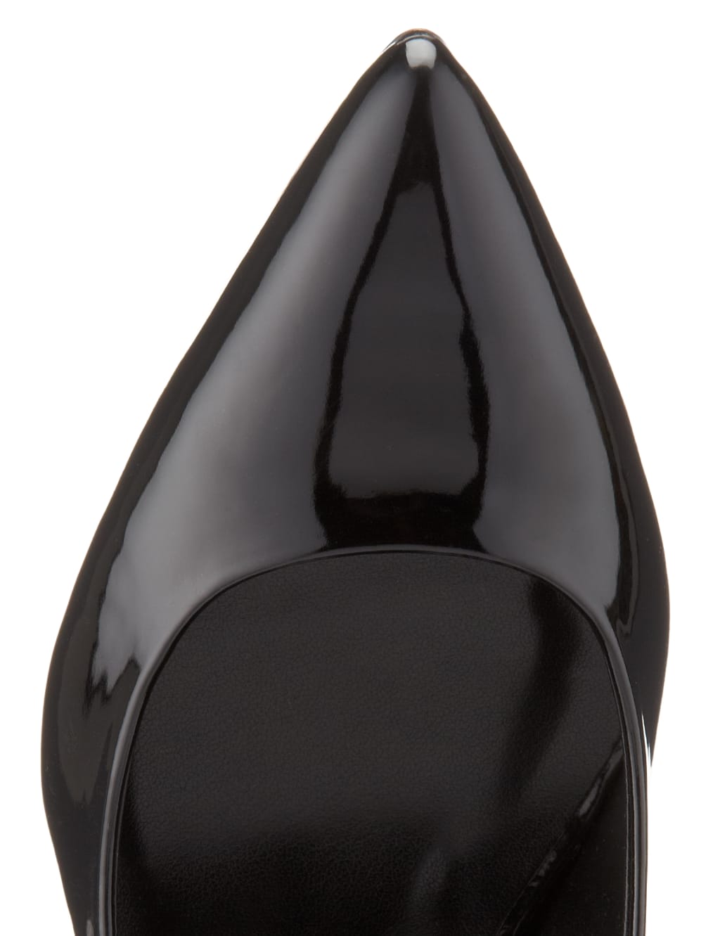 Patent Pointed Toe Court Shoes with Insolia® 4 of 4