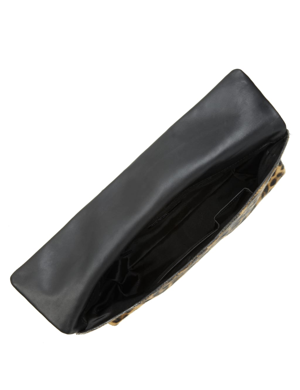 Black slouch clutch bag 2025