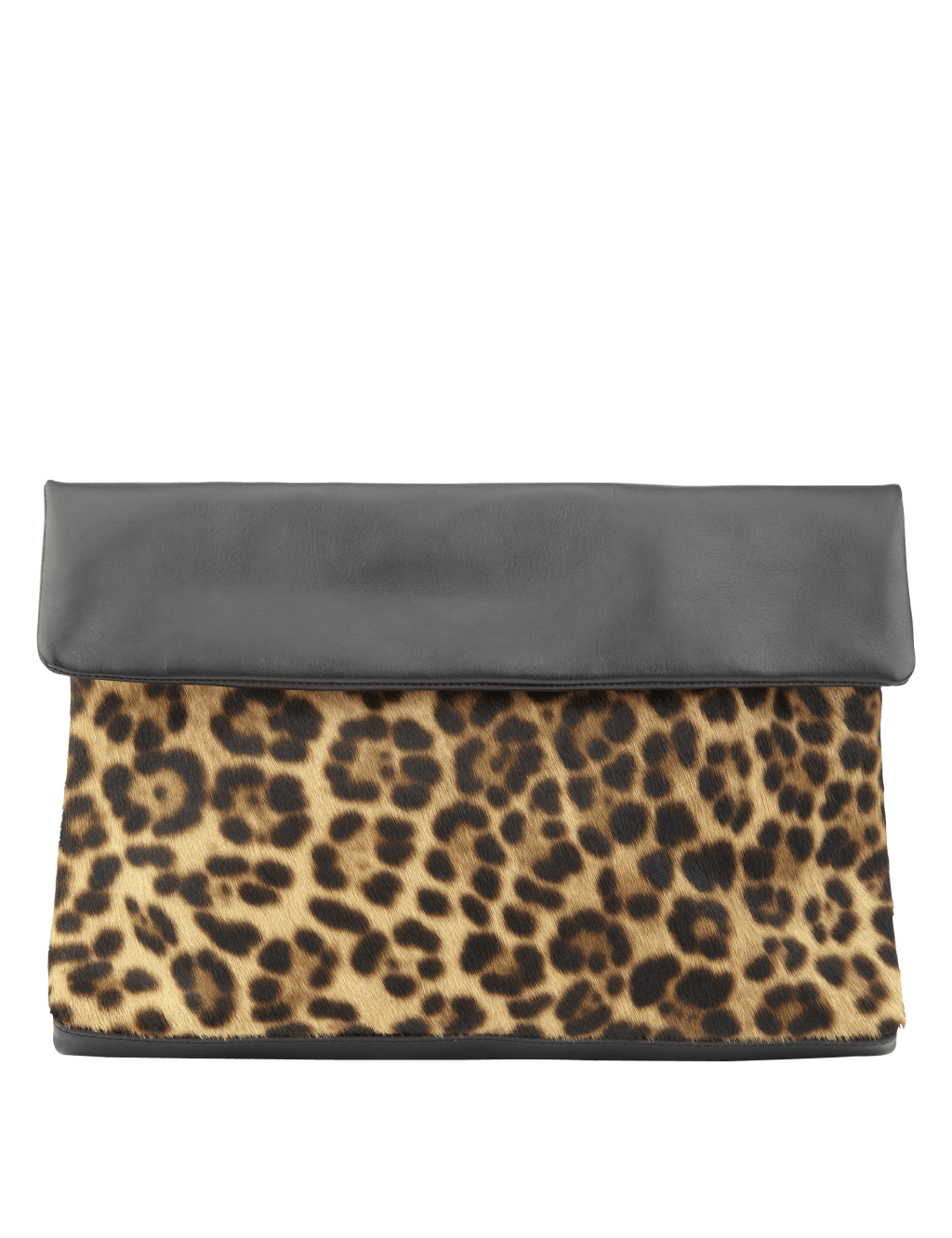 Leather Slouch Clutch Bag 2 of 7
