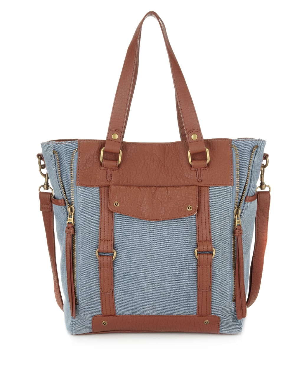 Denim Shopper Bag 1 of 6