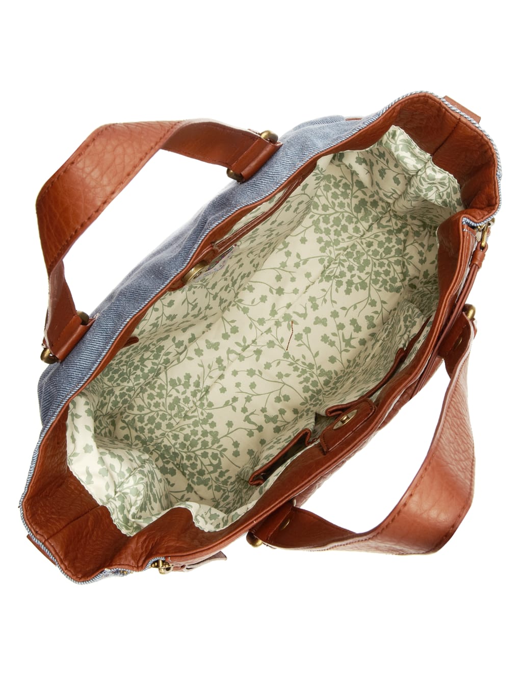 Denim Shopper Bag 6 of 6