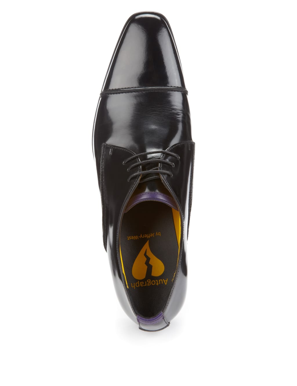 Autograph by Jeffery West Leather Toe Cap Lace Up Shoes 3 of 4
