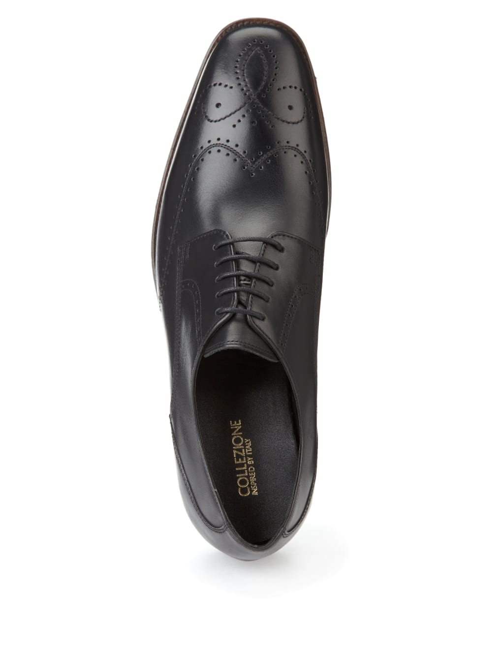 Silver brogues marks and spencer on sale