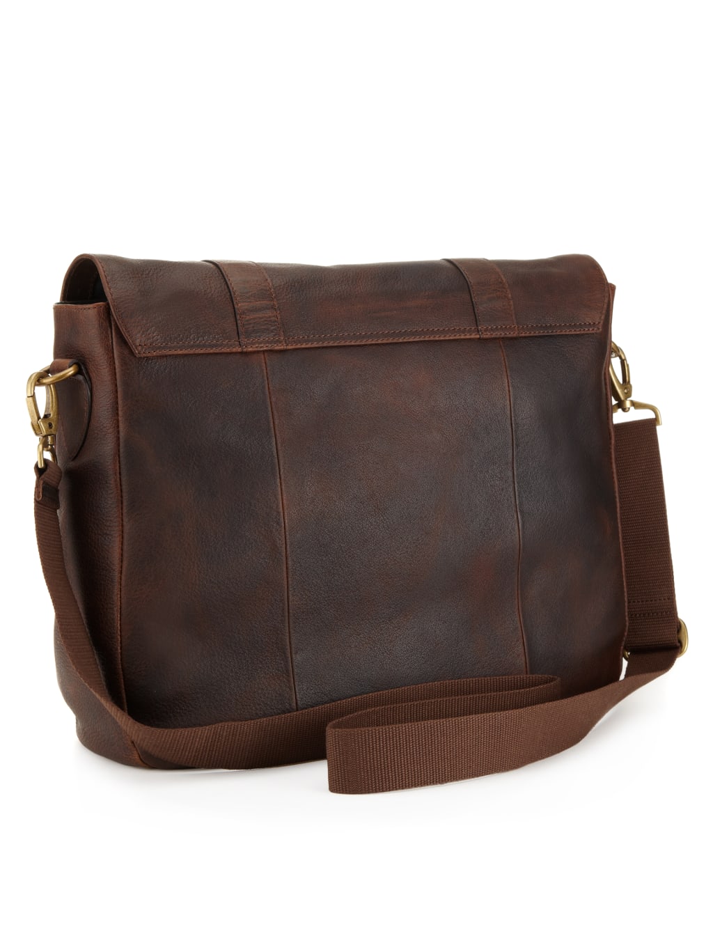 Leather Saddle Dispatch Bag 3 of 4