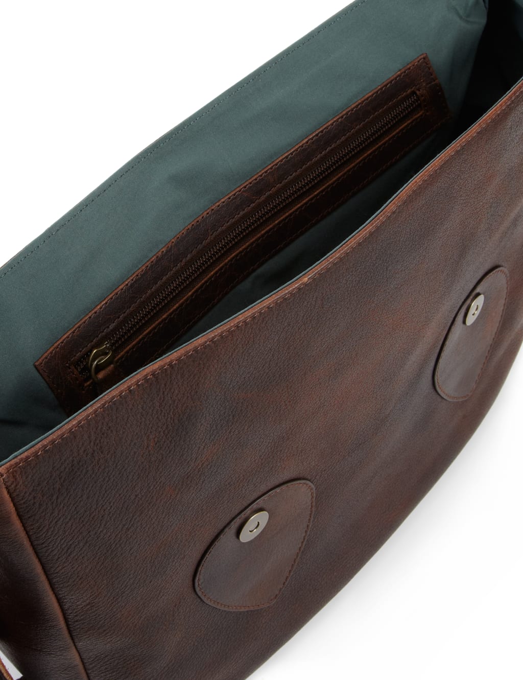 Leather Saddle Dispatch Bag 4 of 4