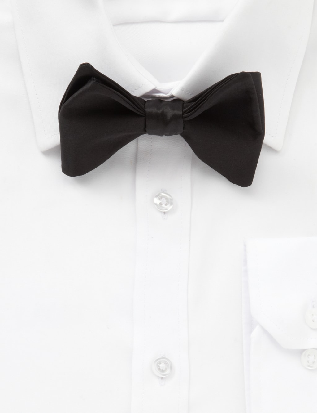 Pure Silk Self Tie Bow Tie 1 of 4