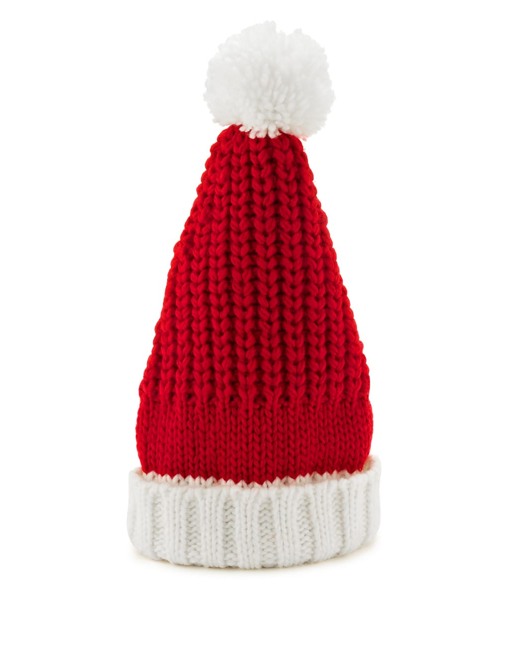 Christmas Santa Bobble Hat Older Boys M S