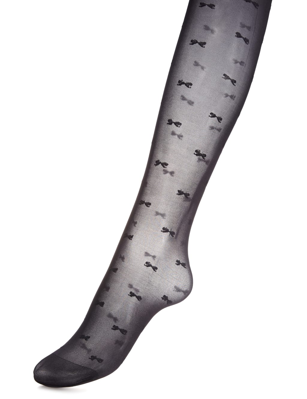 Freshfeet™ Bow Design Sheer Tights with Silver Technology (4-14 Years) 2 of 2