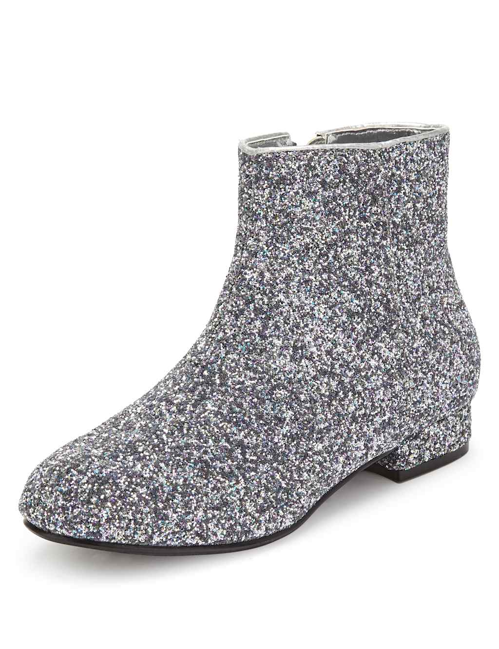 Glitter Effect Ankle Boots 1 of 5