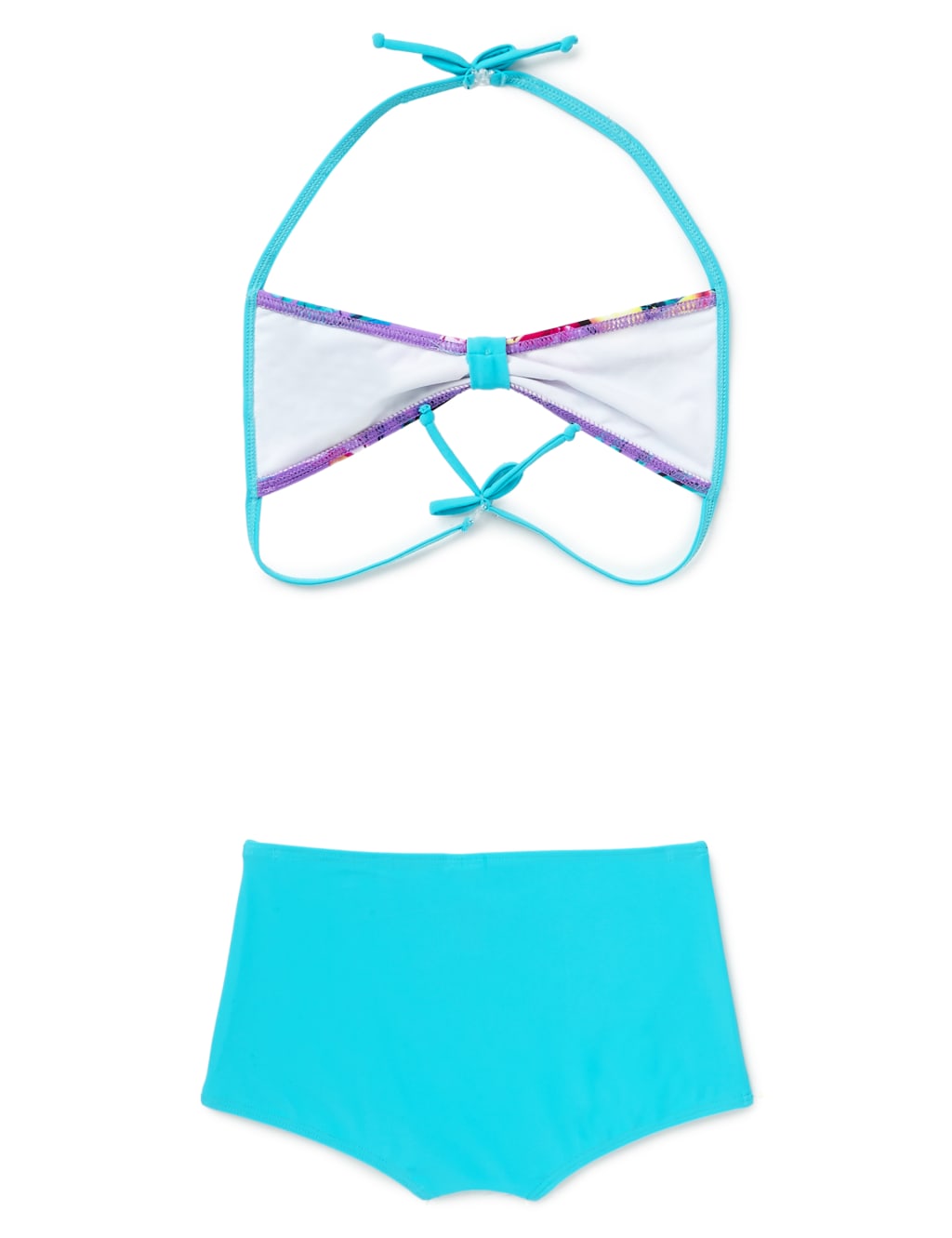 3 Piece Tropical Surf Floral Swimsuit with Chlorine Resistant & Lycra® Xtra Life™ (5-14 Years) 6 of 6