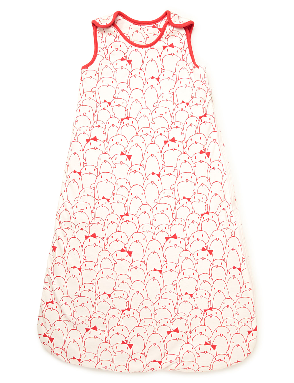 Pure Cotton Owl Print 2.1 Tog Sleeping Bag 1 of 3