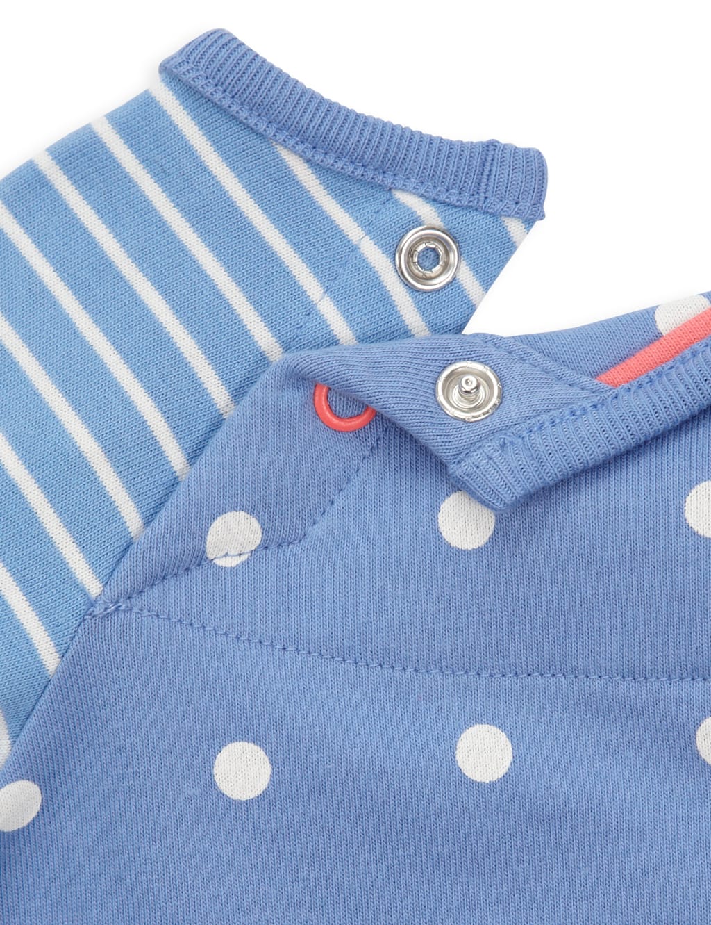 3 Pack Pure Cotton Spotted & Striped T-Shirts 3 of 4
