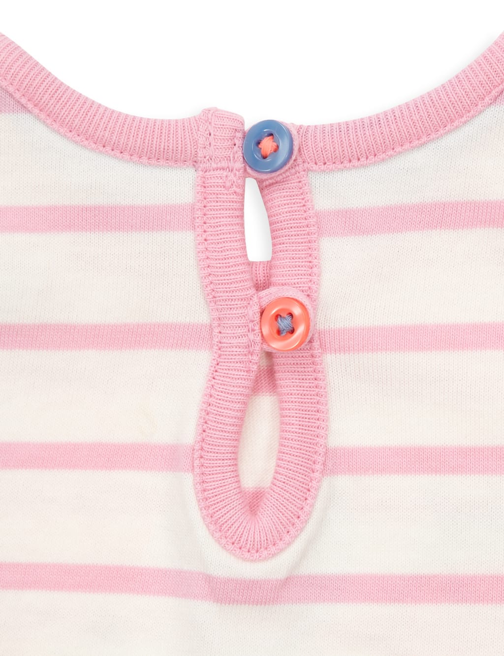 3 Pack Pure Cotton Spotted & Striped T-Shirts 4 of 4