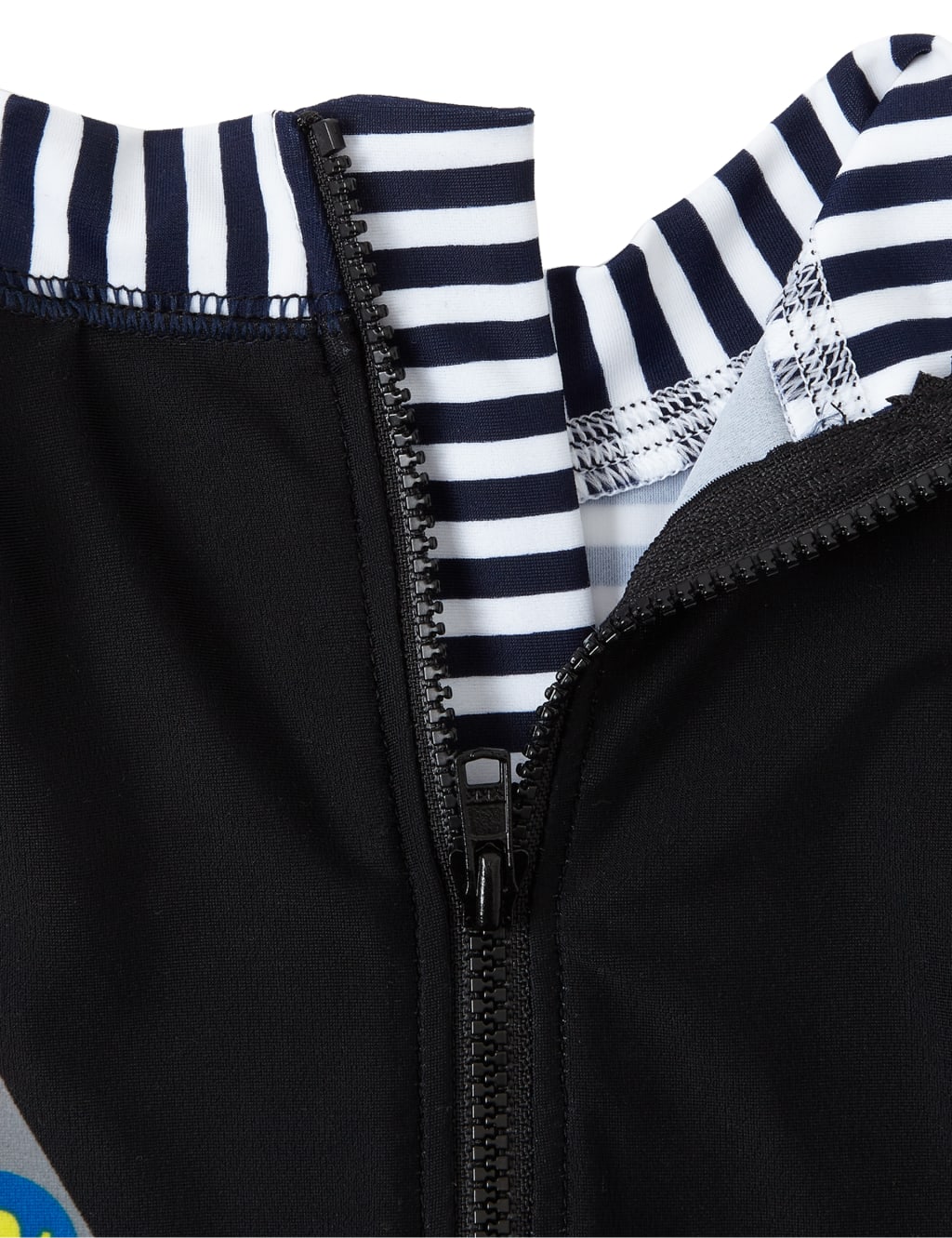 Chlorine Resistant Lycra® Xtra Life™ Safe in the Sun Quick Dry Striped Pirate Swimsuit (1-7 Years) 3 of 3
