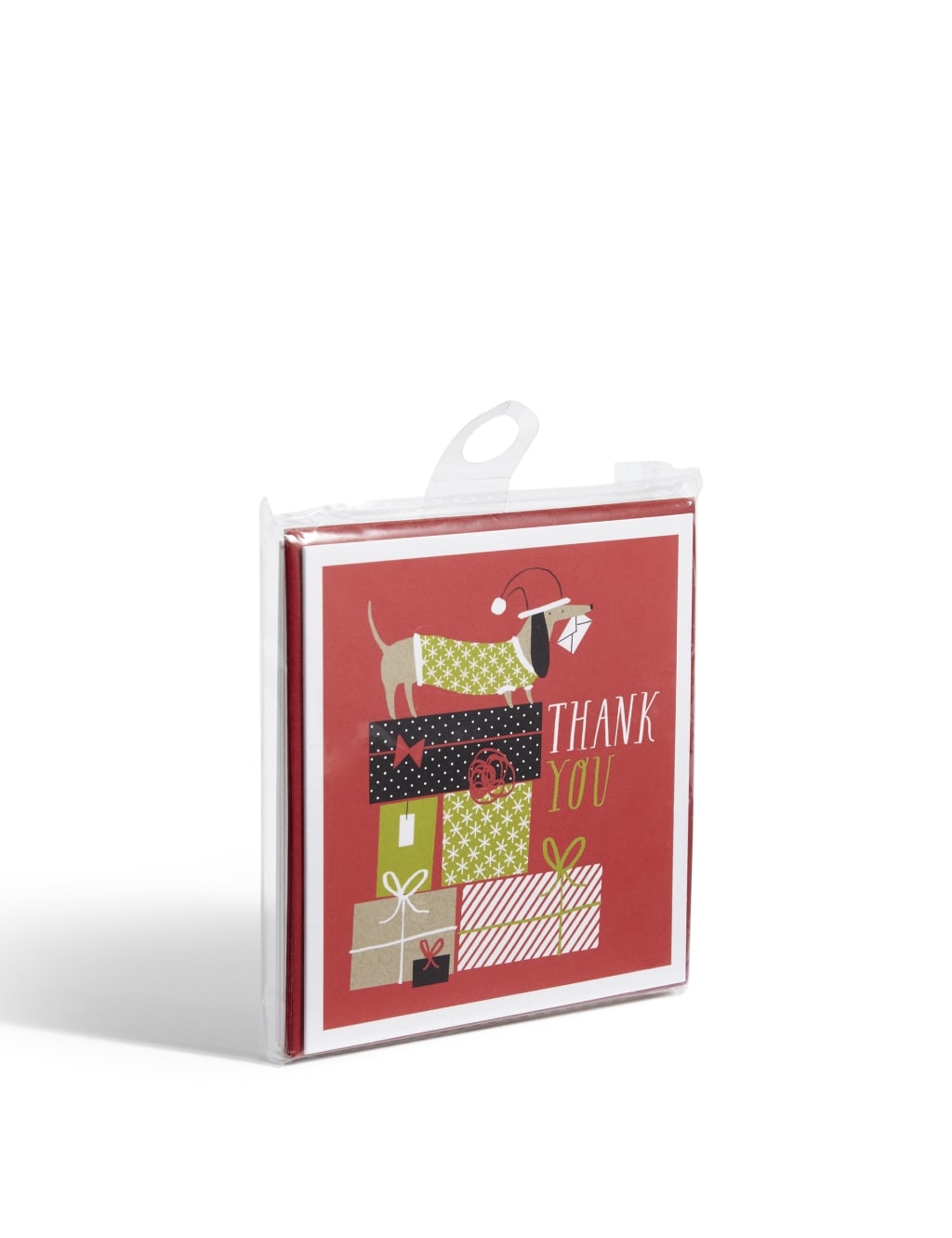 Sausage Dog Christmas Thank You Cards - Pack of 8 3 of 3
