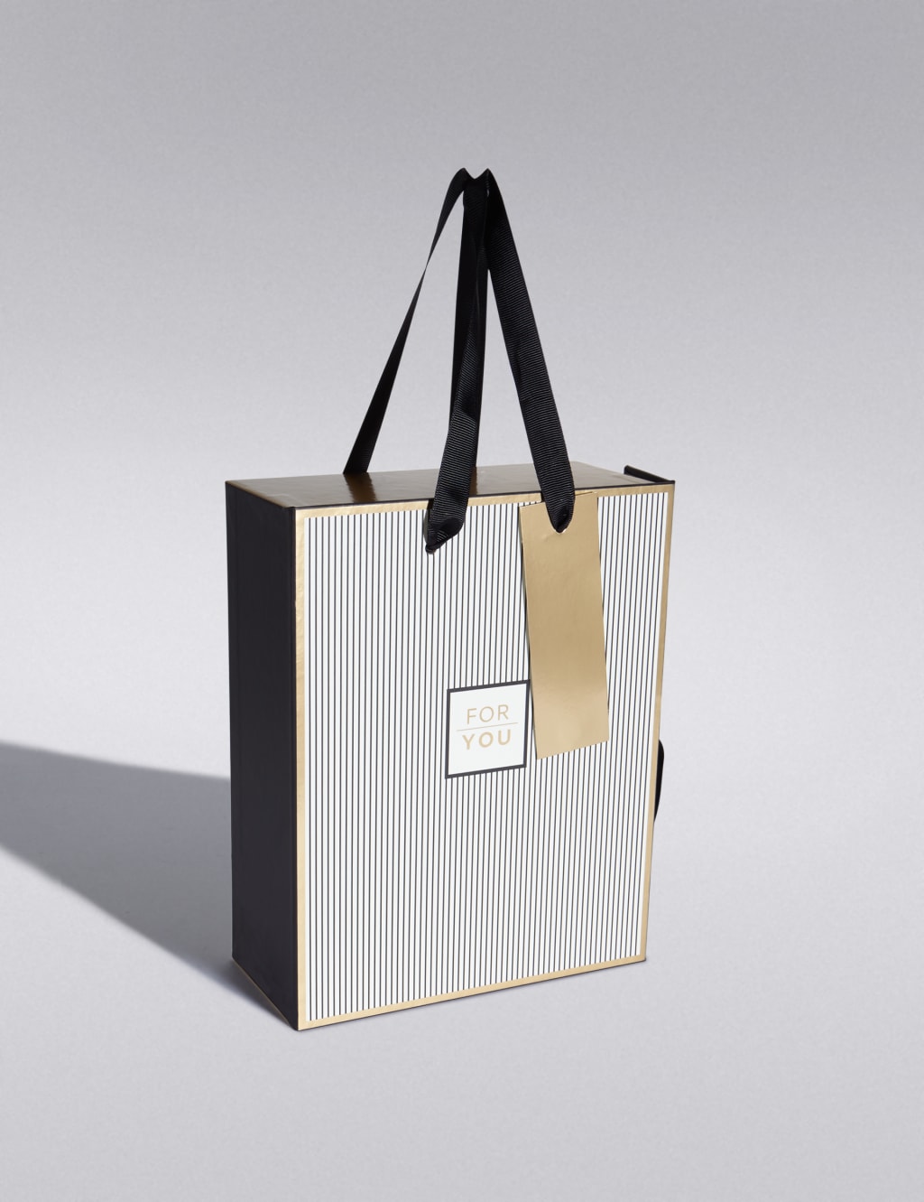 Black & Gold Medium Gift Box 1 of 4