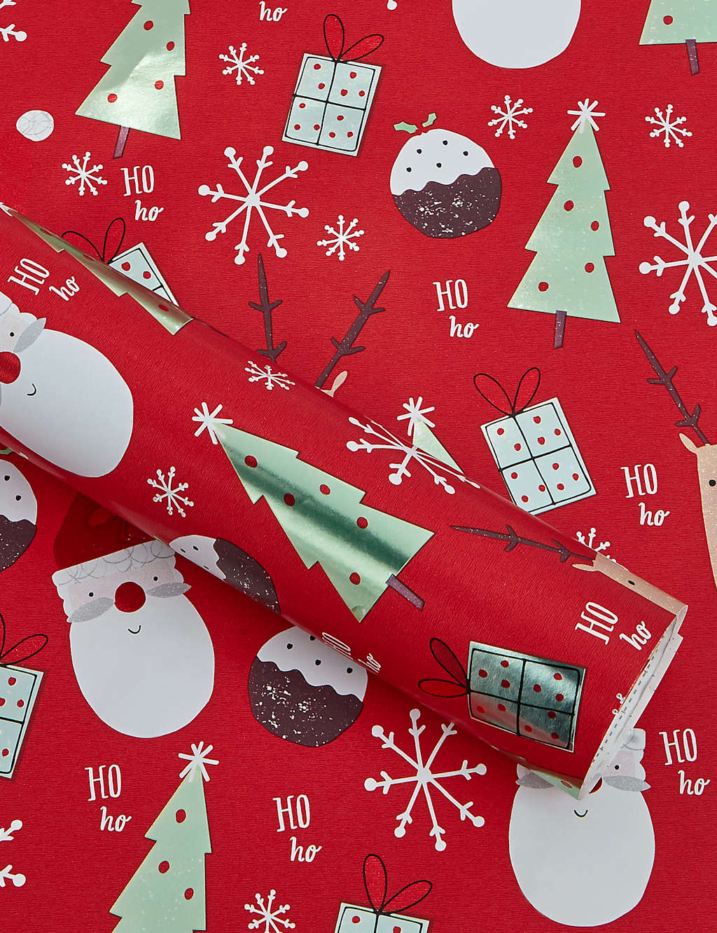 Fun Festive Illustrations 3m Christmas Wrapping Paper 1 of 3