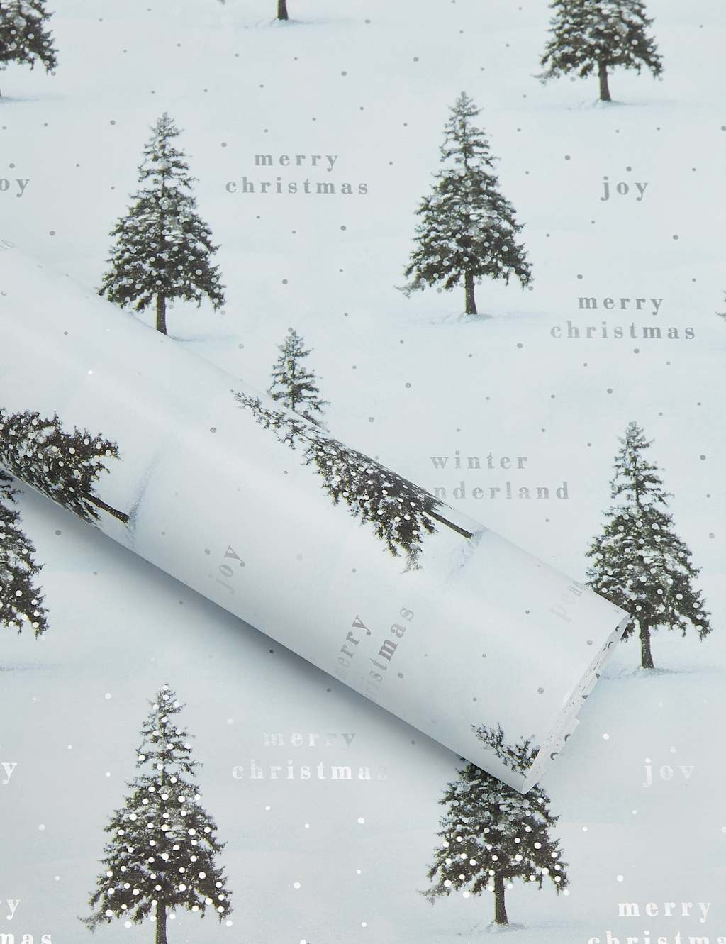 Nordic Noel Photographic Christmas Trees 3m Wrapping Paper 1 of 3