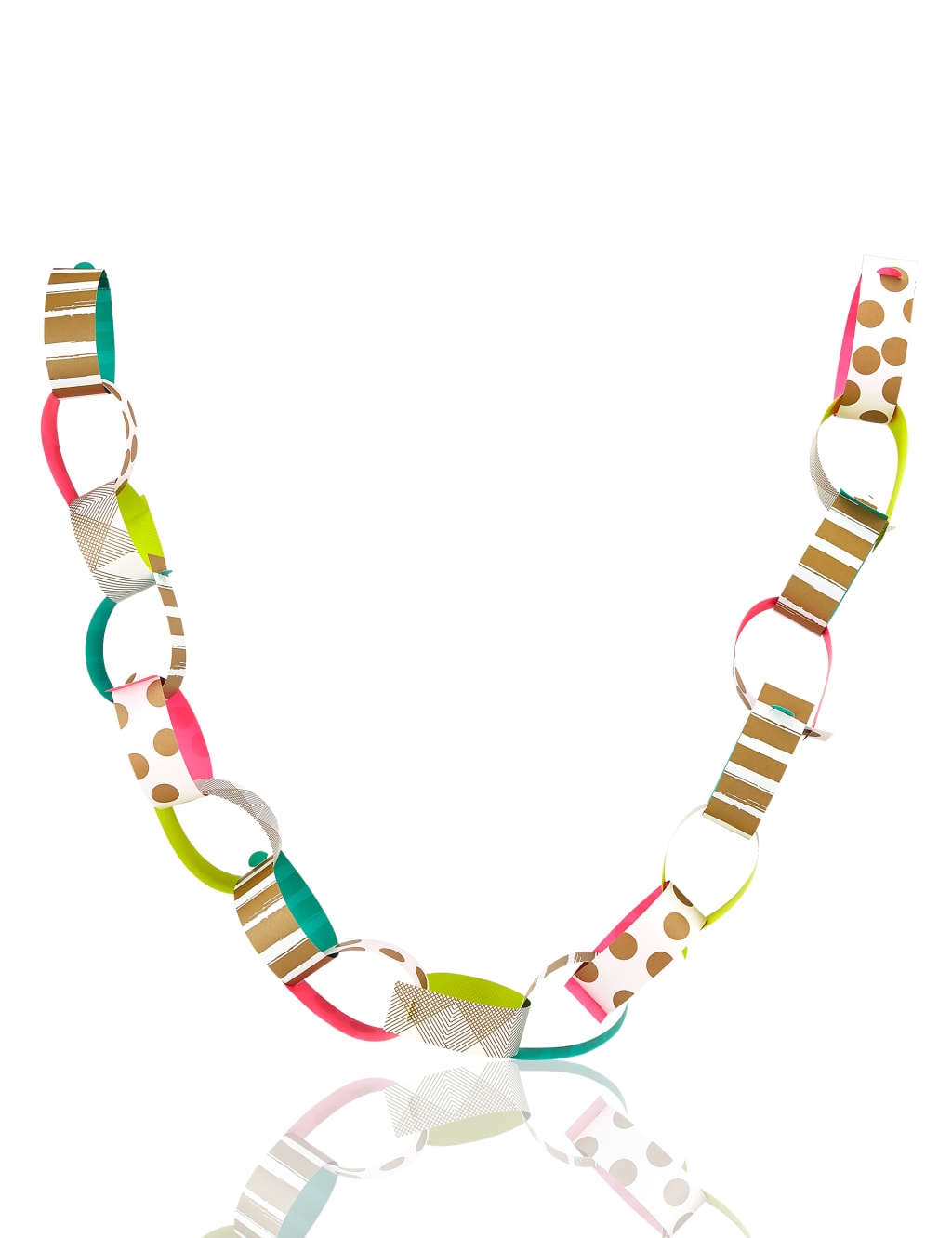 Let's Celebrate Giant Neon Paper Chain 1 of 2