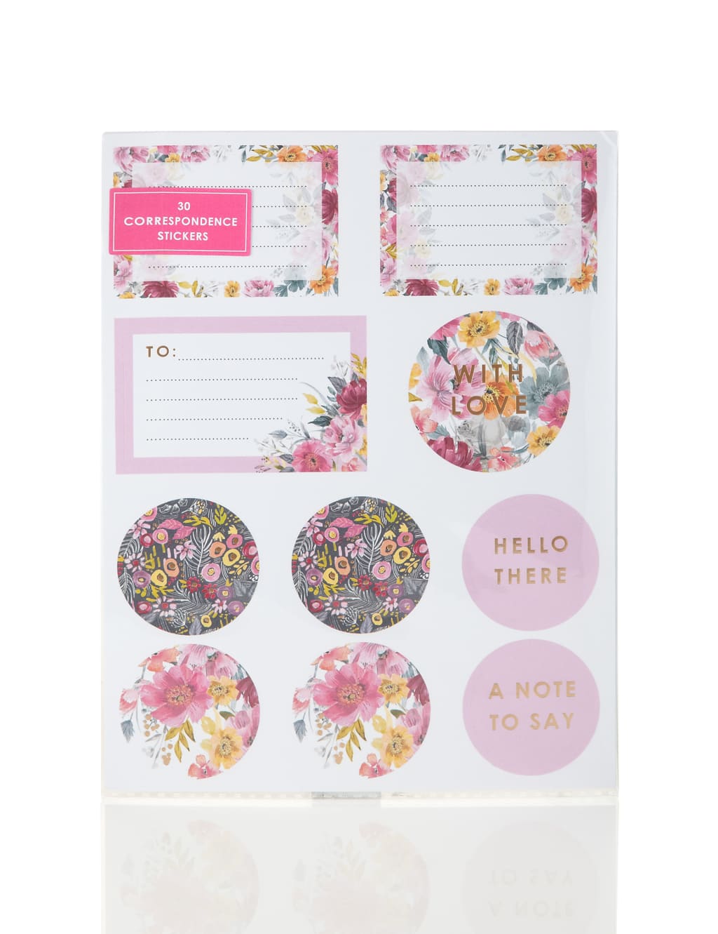 Fancy Floral Sticker Set 1 of 2