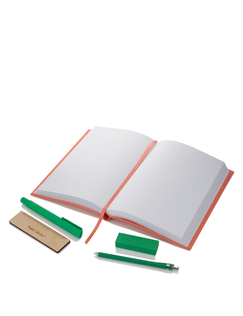 Coral A5 Unlined Notebook & Stationery Set 2 of 2