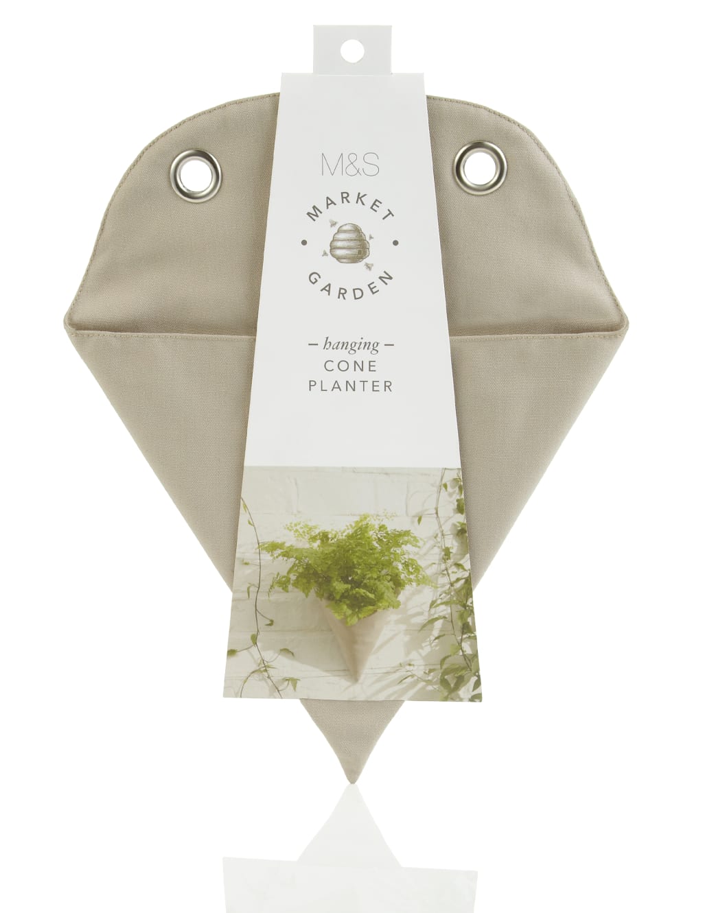 Canvas Cone Planter 1 of 2