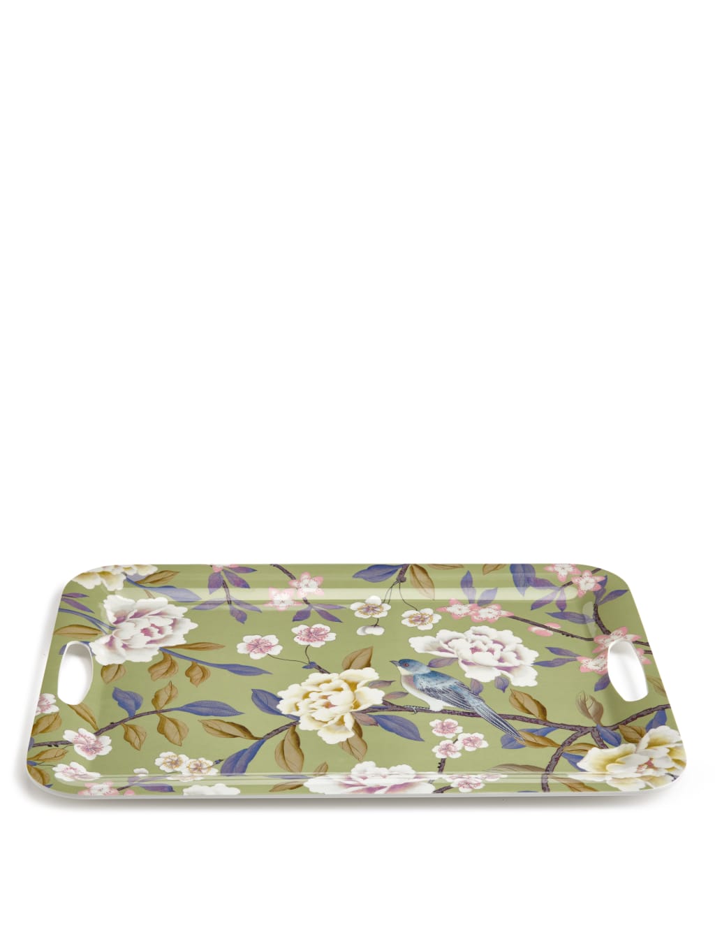 Floral Bird Melamine Tray 1 of 3