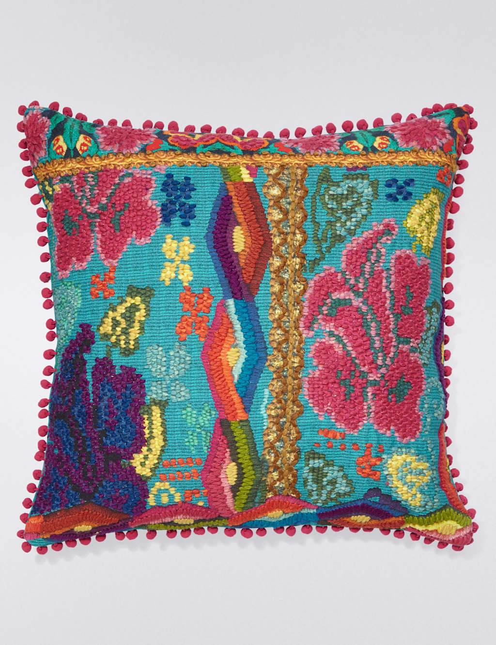 Embroidered Cushion 1 of 2