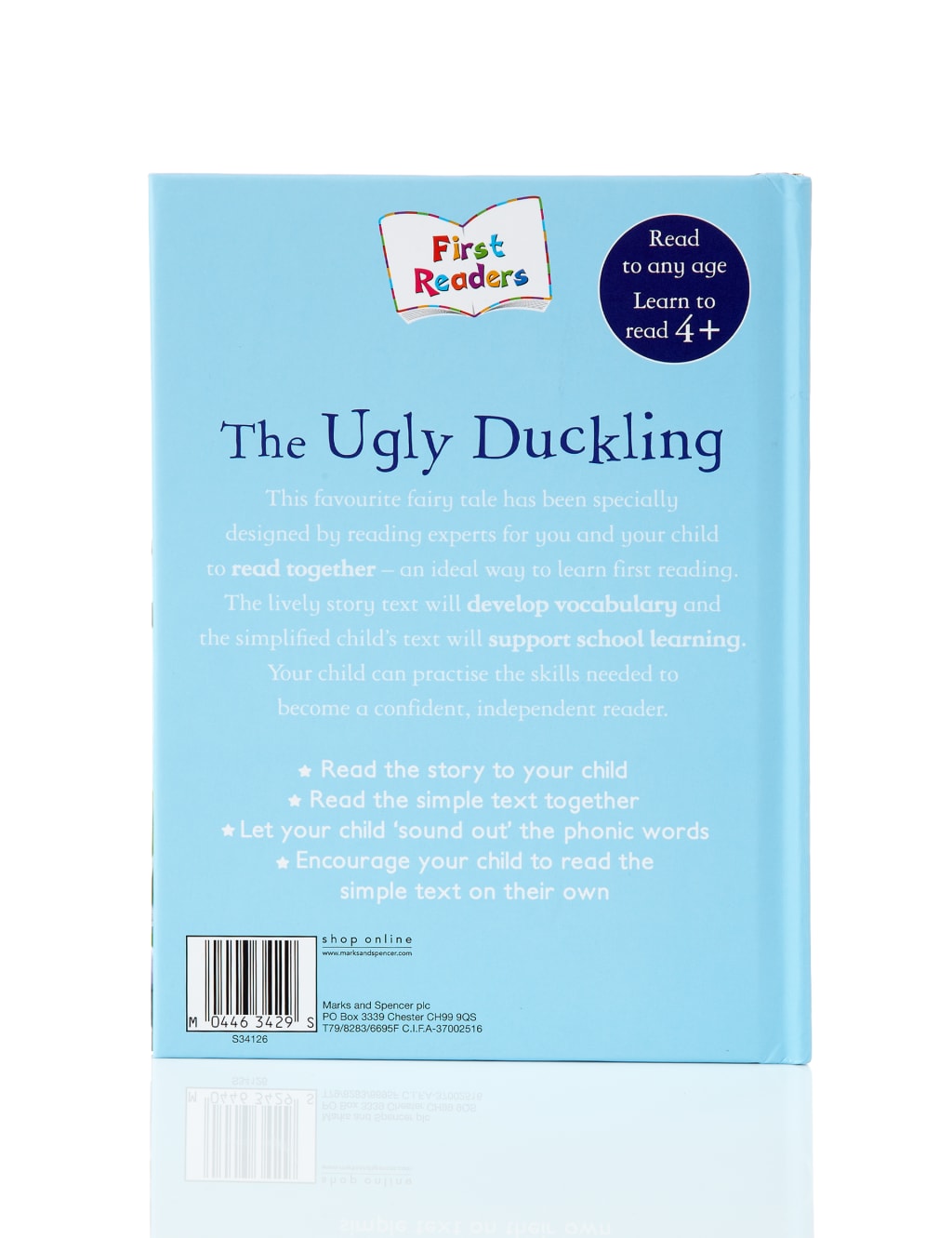First Reader The Ugly Duckling Story Book 2 of 4
