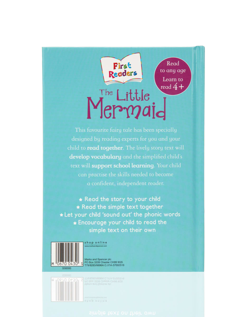 First Readers The Little Mermaid Story Book 2 of 3