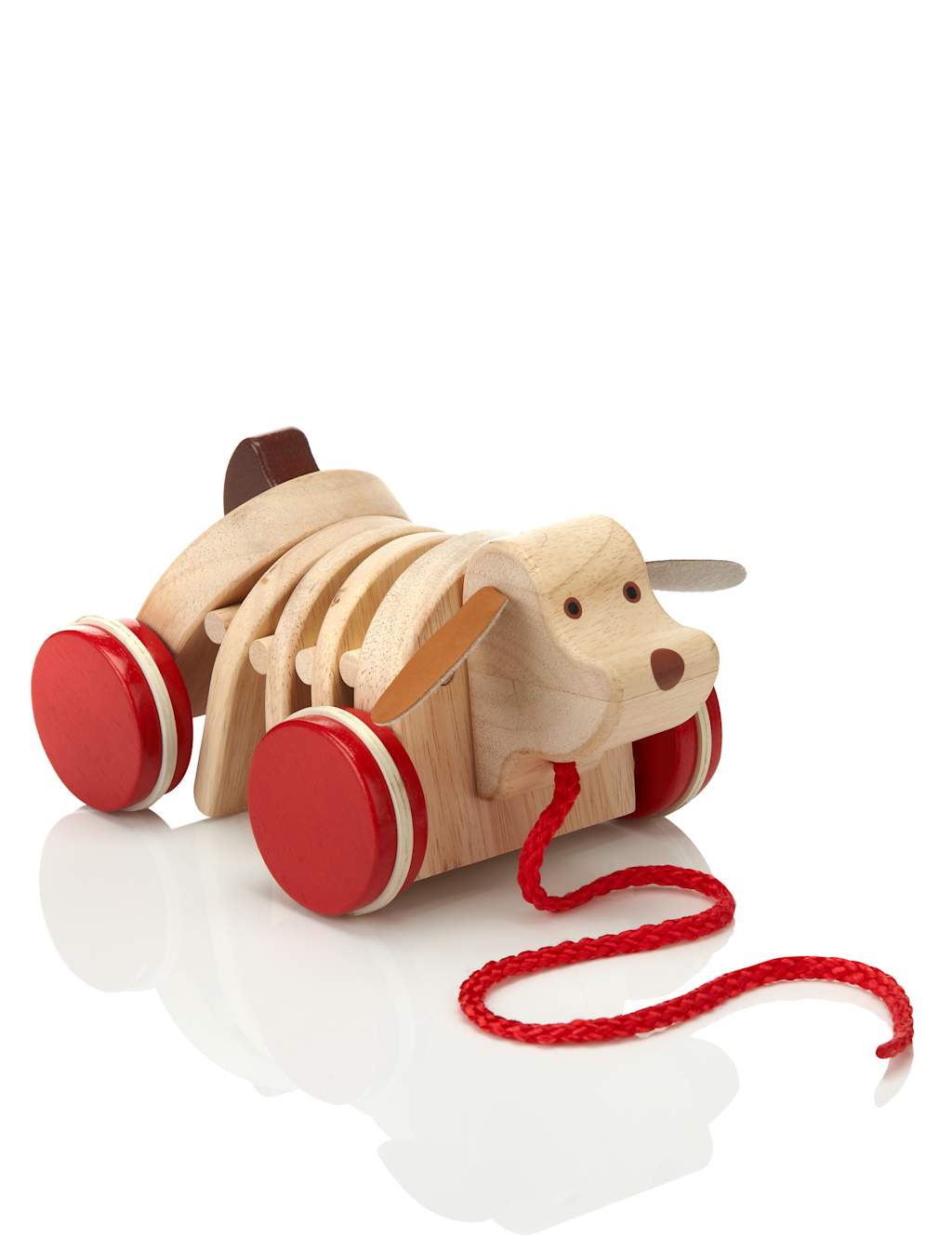 My First Wooden Pull Along Dog Toy 1 of 4