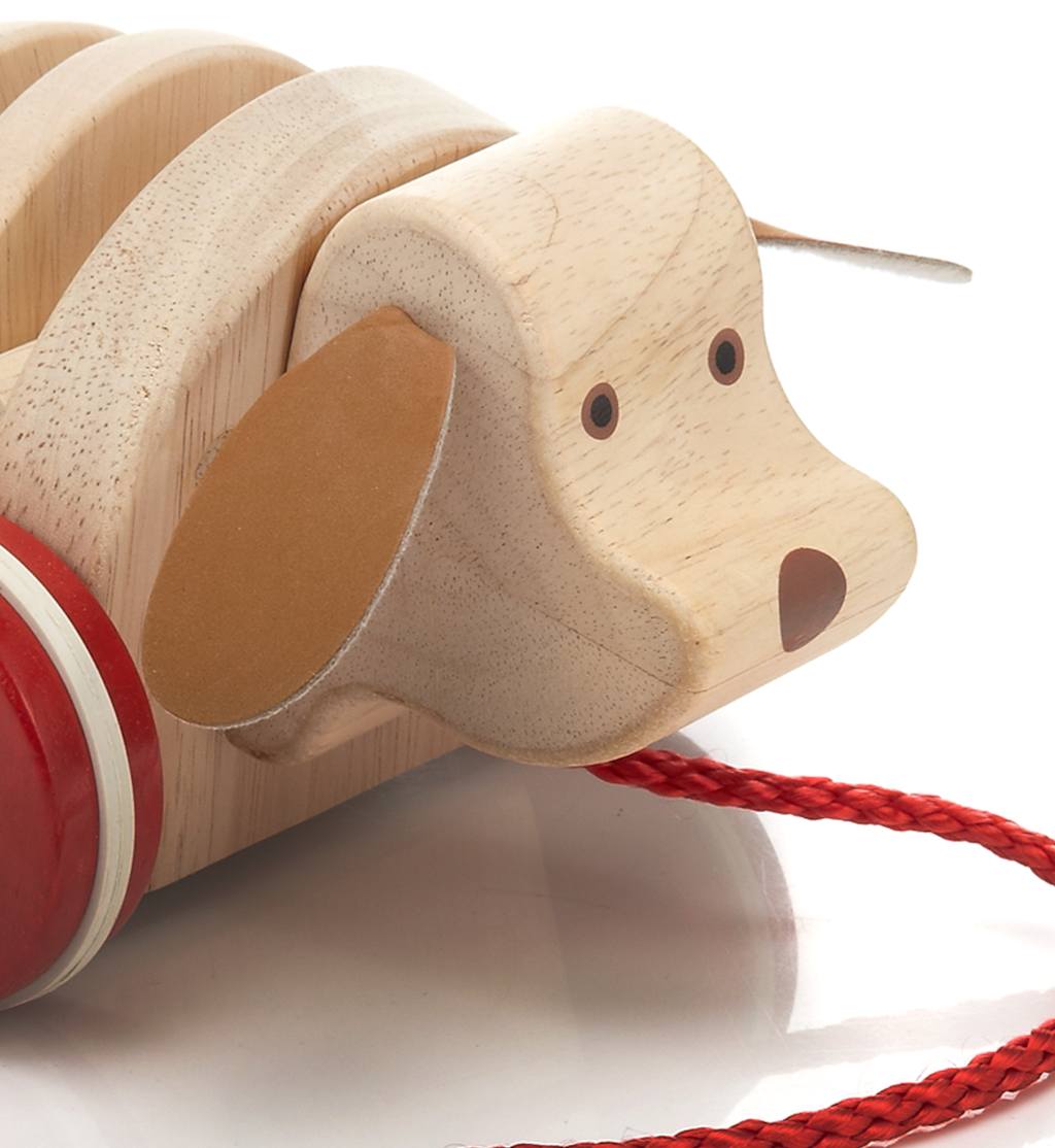 My First Wooden Pull Along Dog Toy 3 of 4